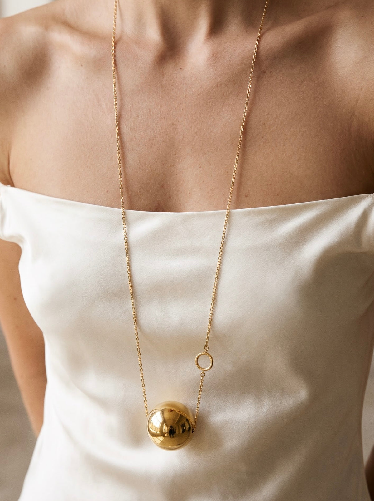 Zag Long Necklace