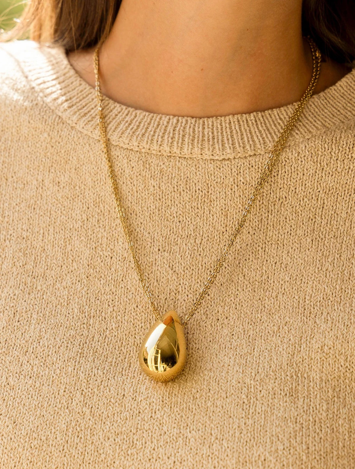 Zag Lacrima Necklace
