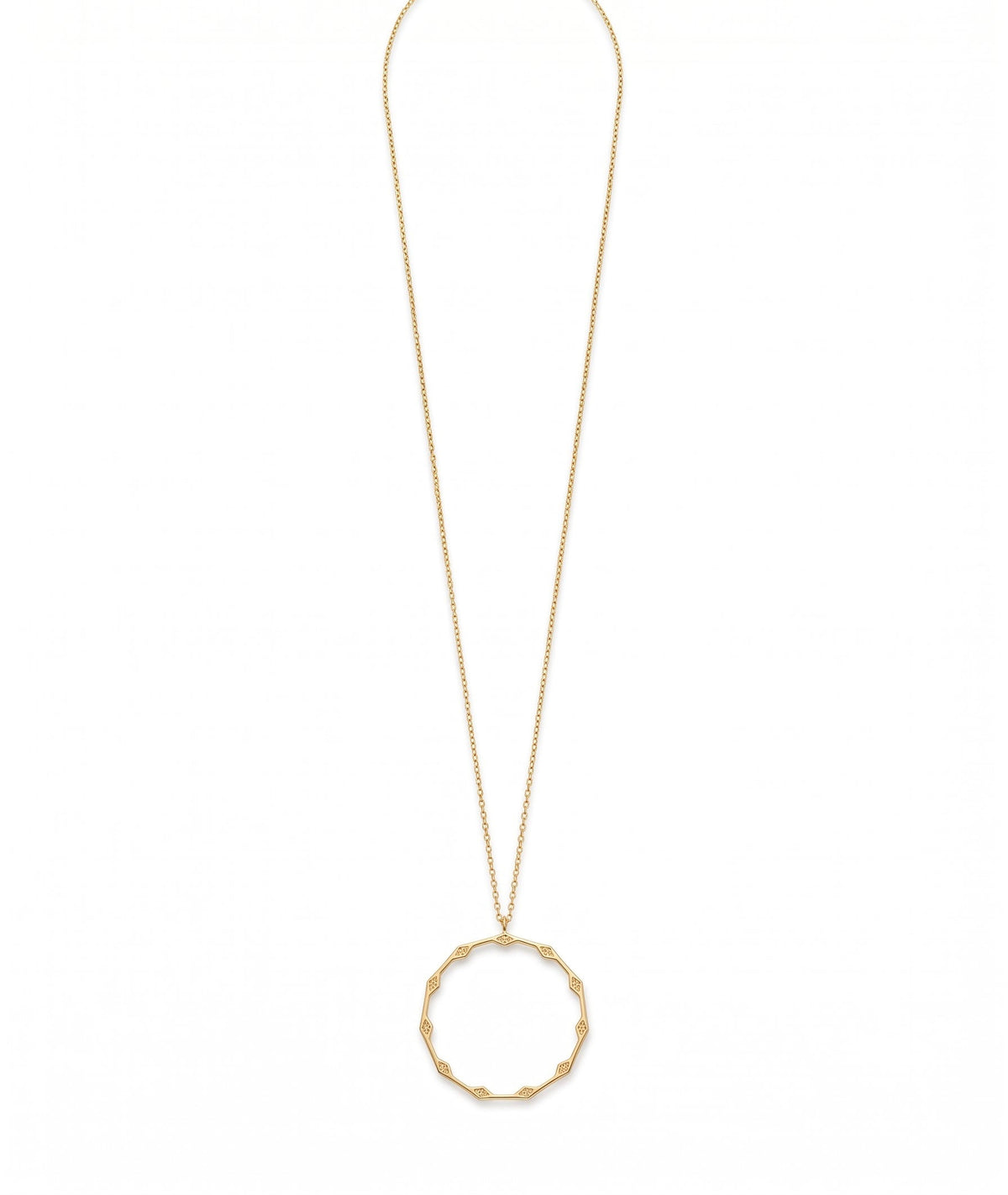 Zag Long Necklace