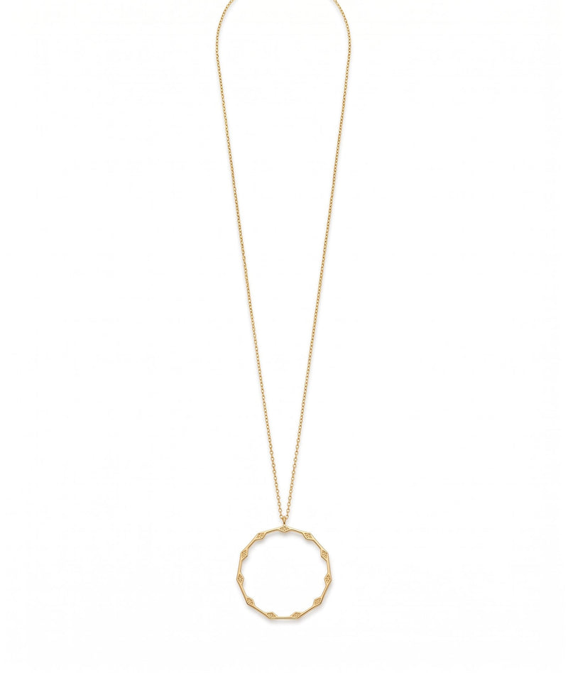 Zag Long Necklace