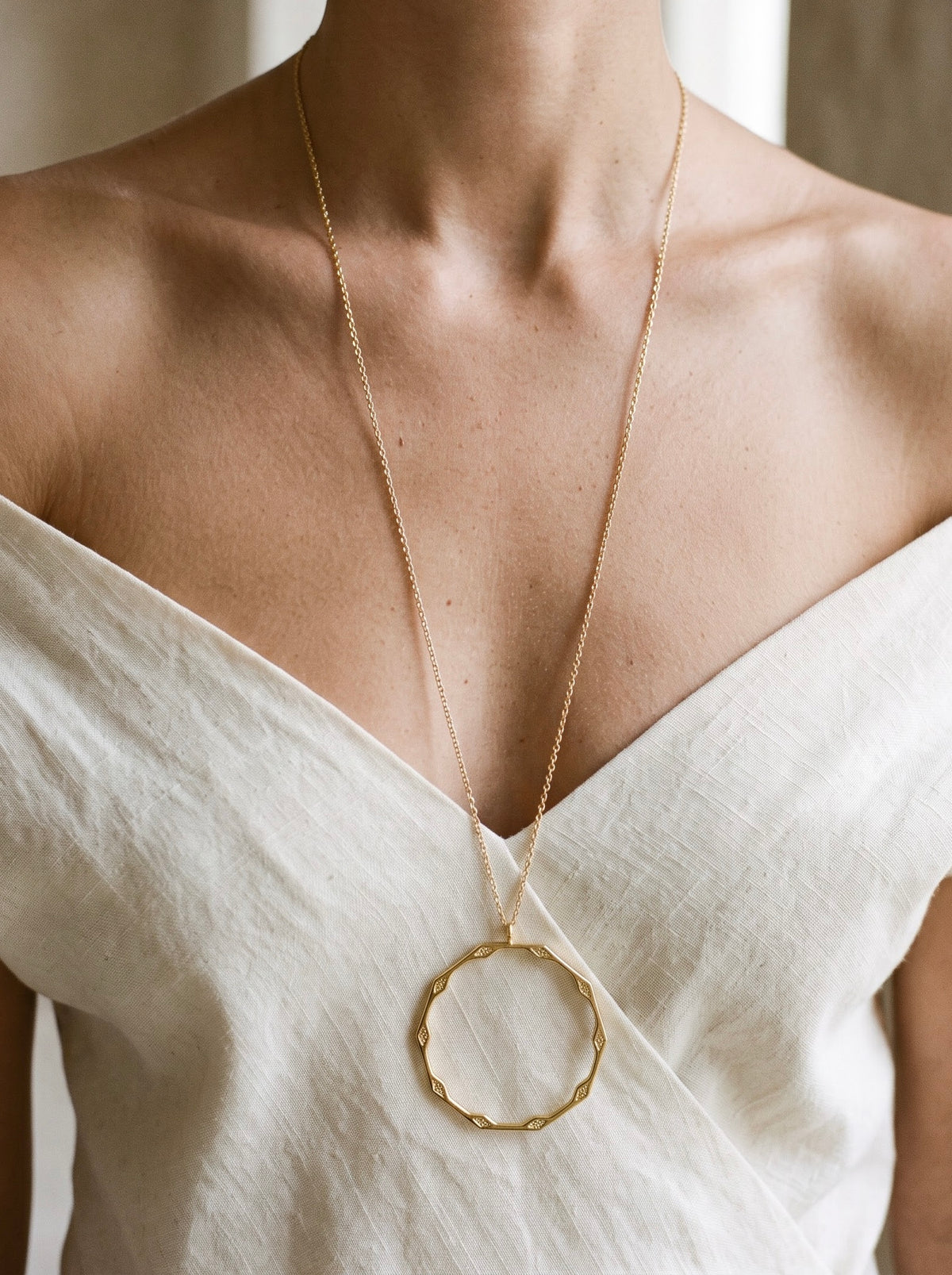 Zag Long Necklace