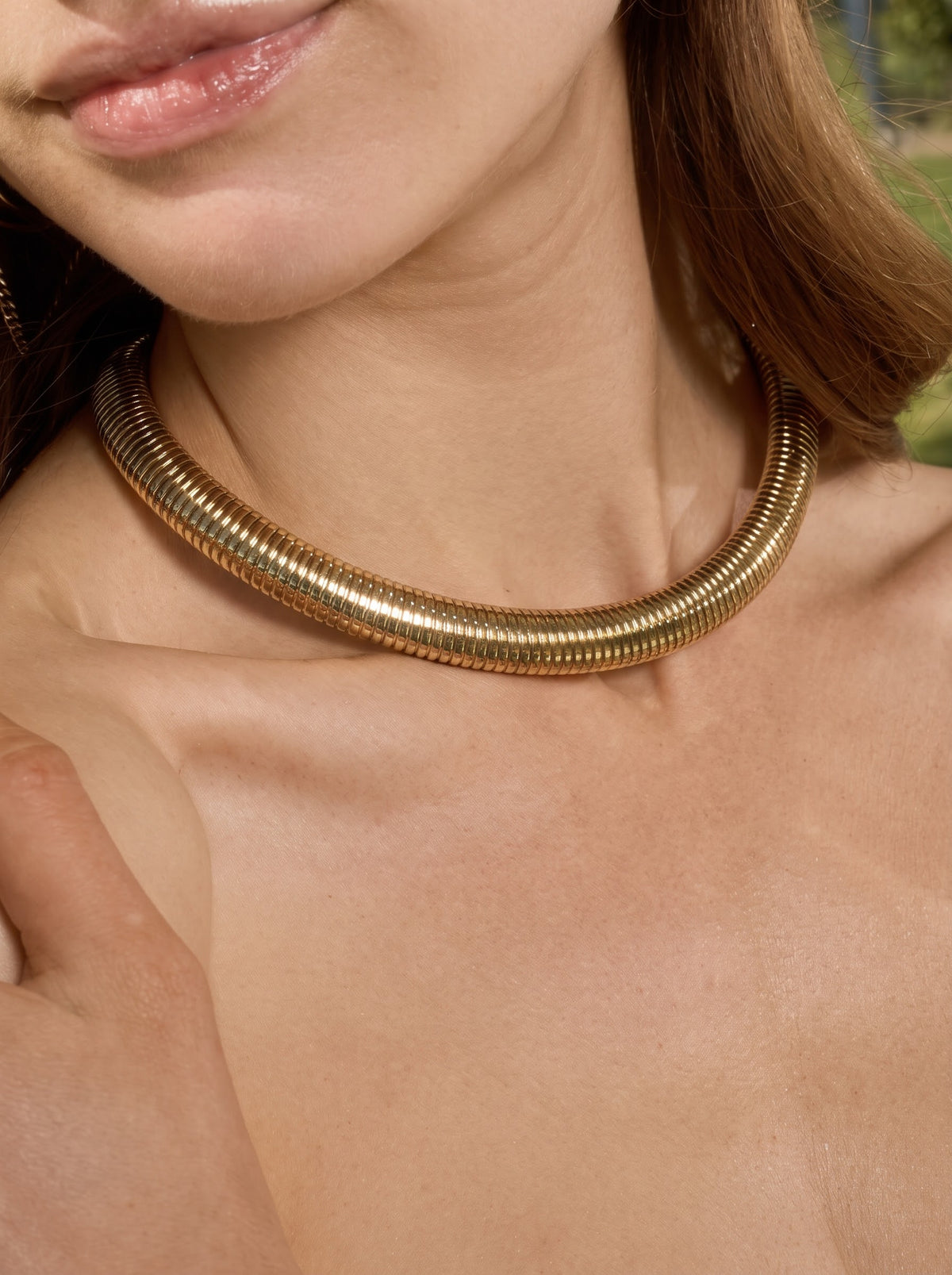 ZAG Bangle Necklace