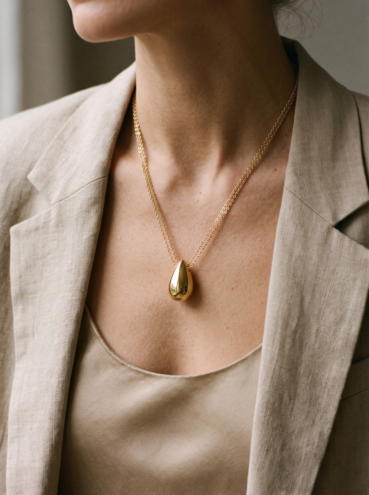 Zag Lacrima Necklace